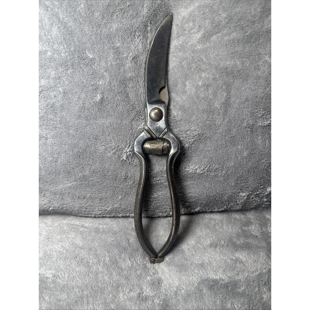 Vtg Stainless Steel Shears Scissors 10